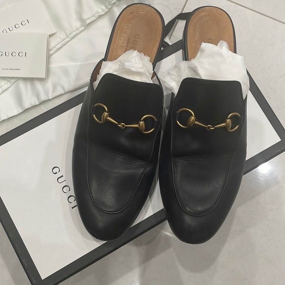 Authentic Gucci Princeton mules - Picture 1 of 7